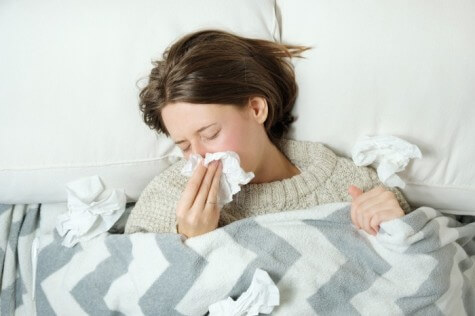  первые симптомы гриппа